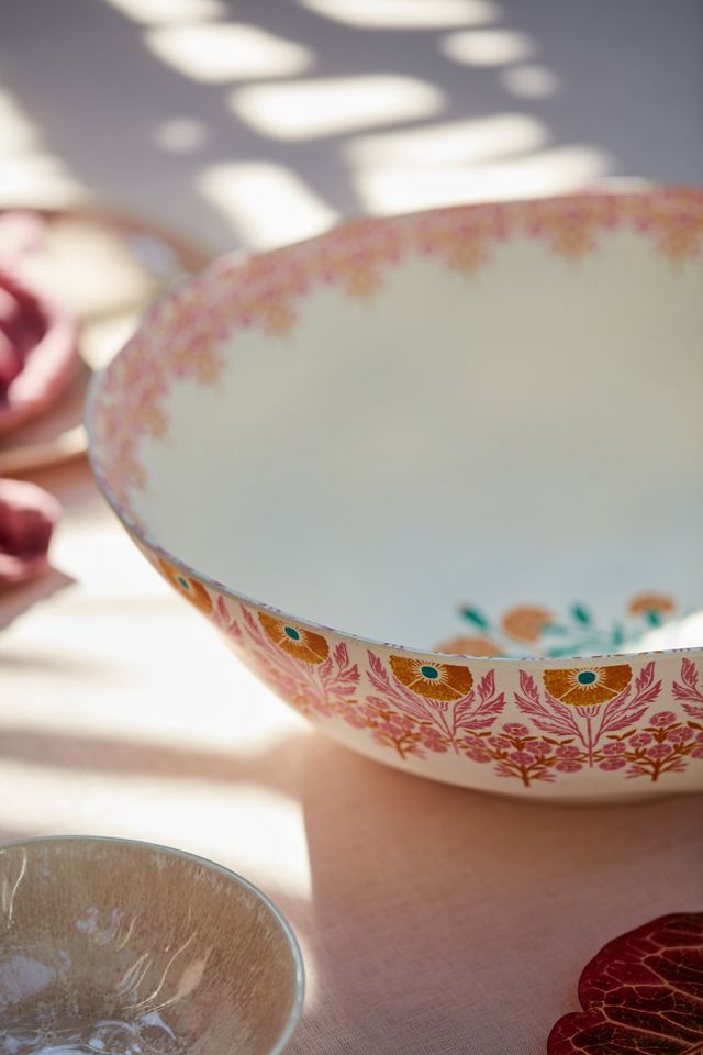 Ellen Merchant Melamine Serving Bowl #1