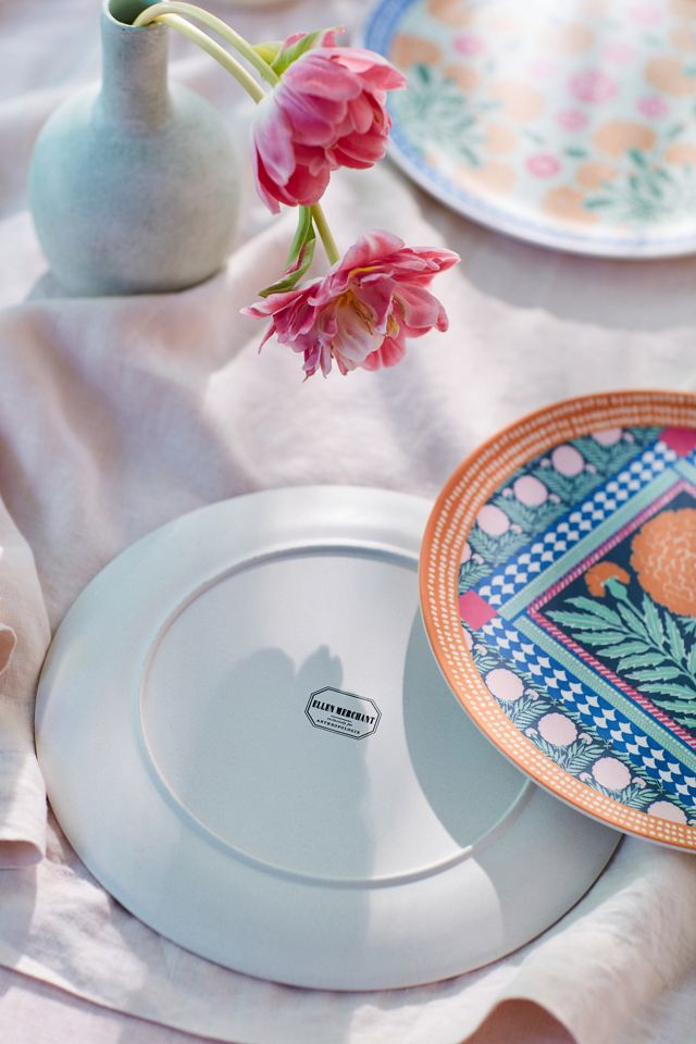 Ellen Merchant Melamine Dinner Plate #2