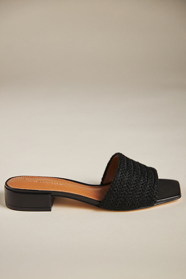 Maeve Mule Sandals In Black
