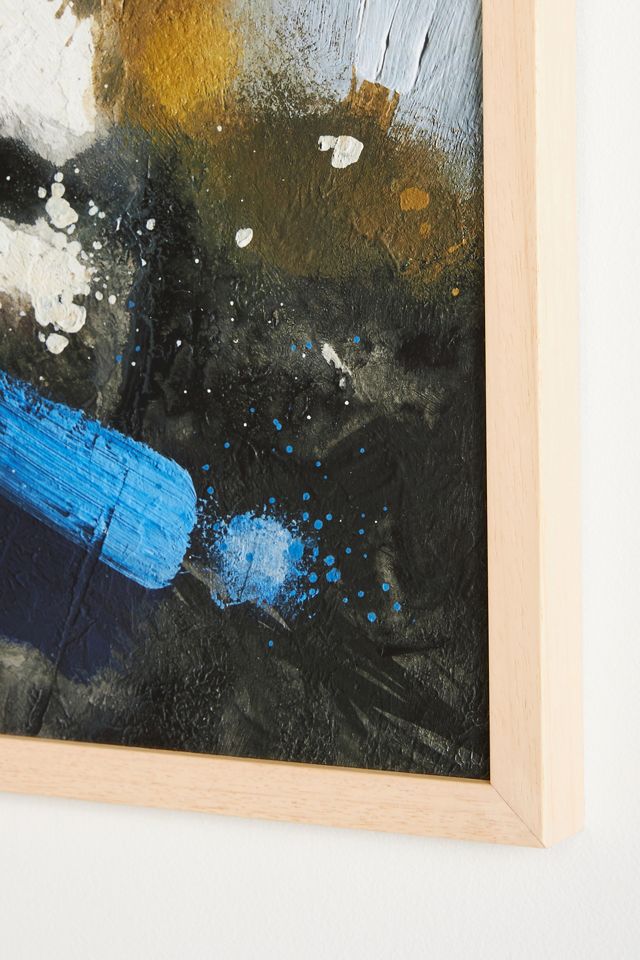Blue Comet Wall Art #1