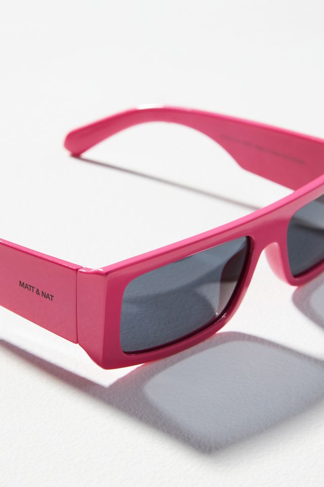NWT MATT & NAT FOR ANTHROPOLOGIE WOMEN\'S SAWAI SQUARE SUNGLASSES LILY PINK $70 NWT MATT & Nat For Anthropologie Women main image 2