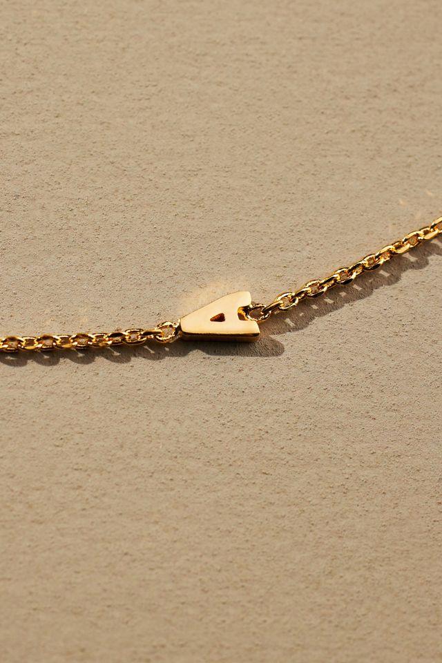 Gold Monogram Chain Necklace #2