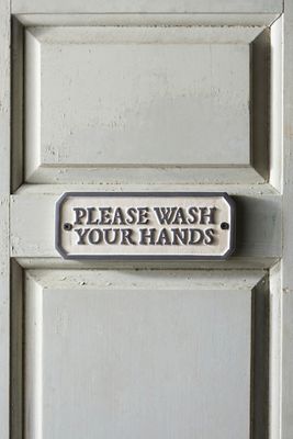Please Wash Your Hands Sign