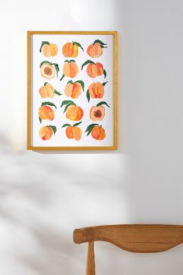 Artfully Walls Peaches Wall Art In Assorted