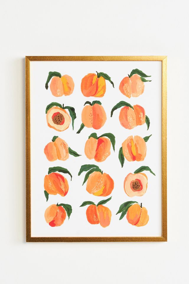 Peaches Wall Art #1