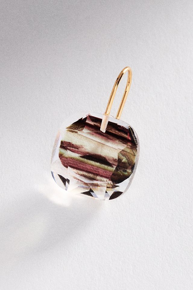 Floating Crystal Earrings #1