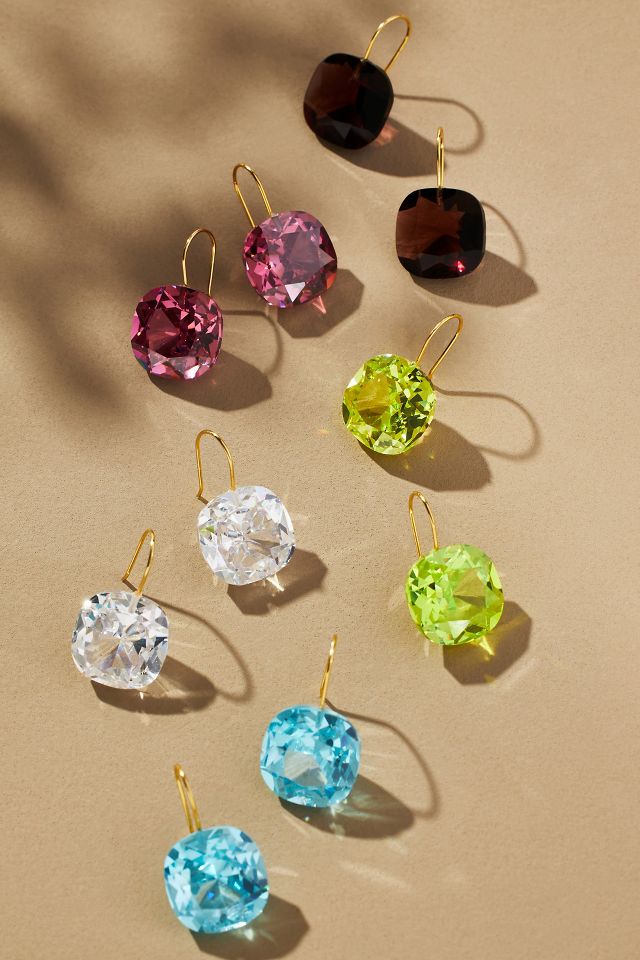 Crystal earrings on sale