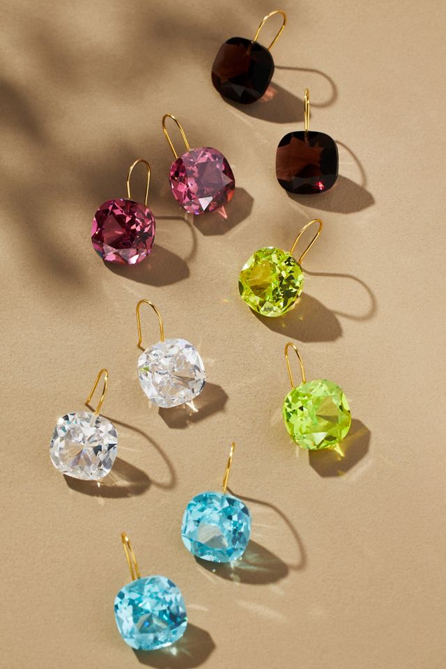 Floating Crystal Earrings #1