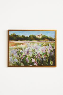 Sweet Pea Fields Wall Art