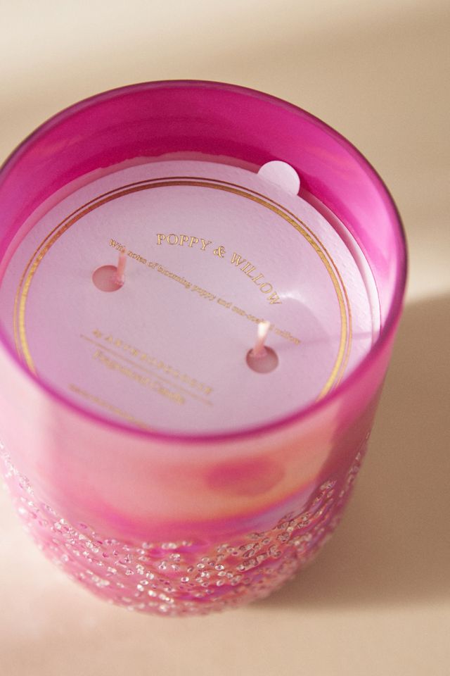 Beaded Glass Candle #2