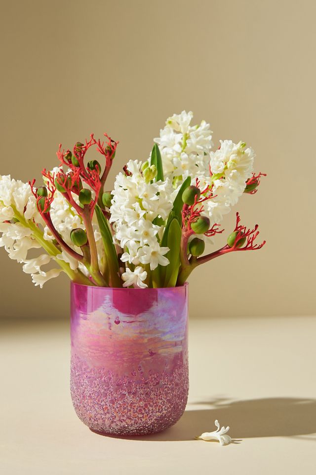 Beaded Glass Candle #3