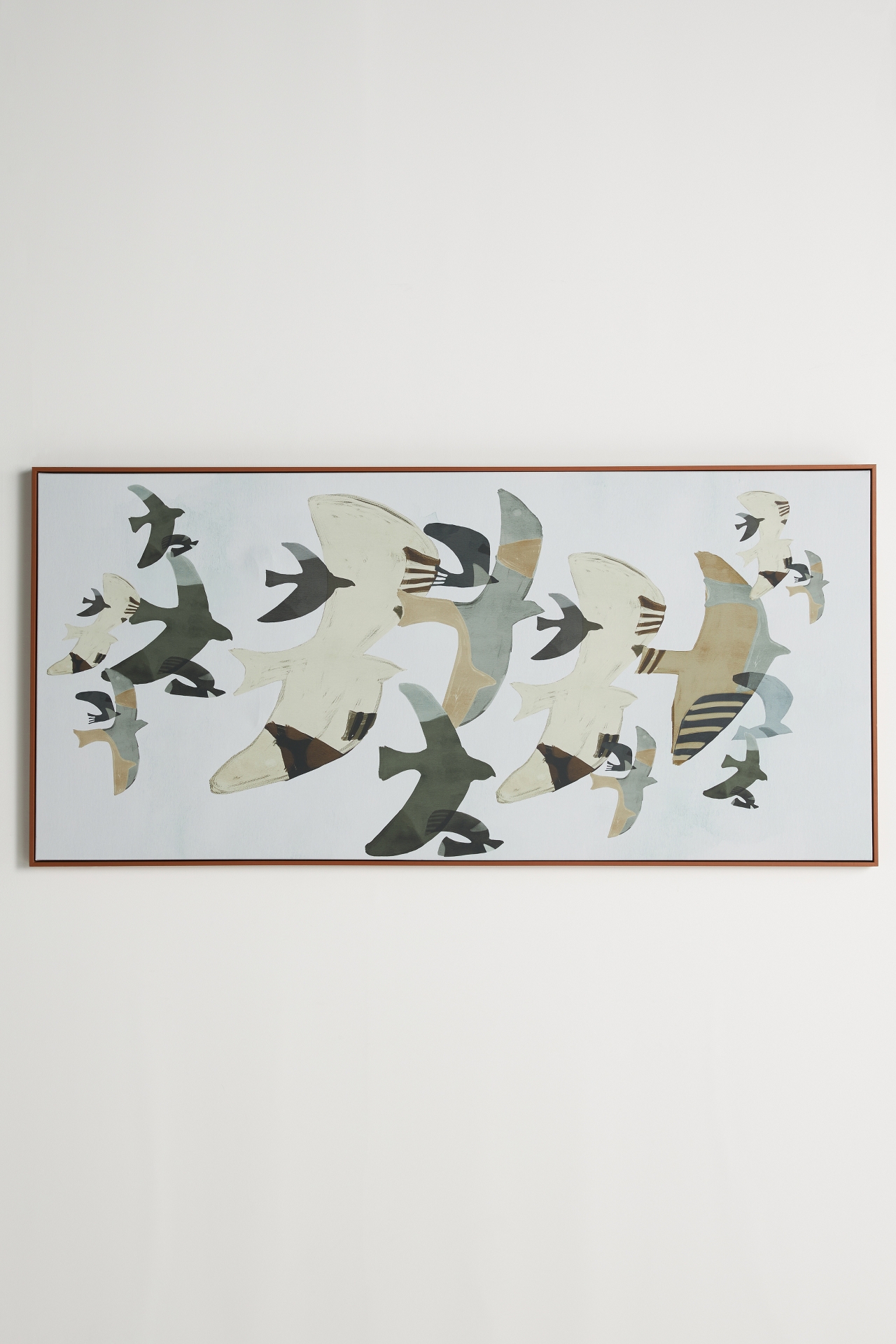 Dawn Flock Wall Art