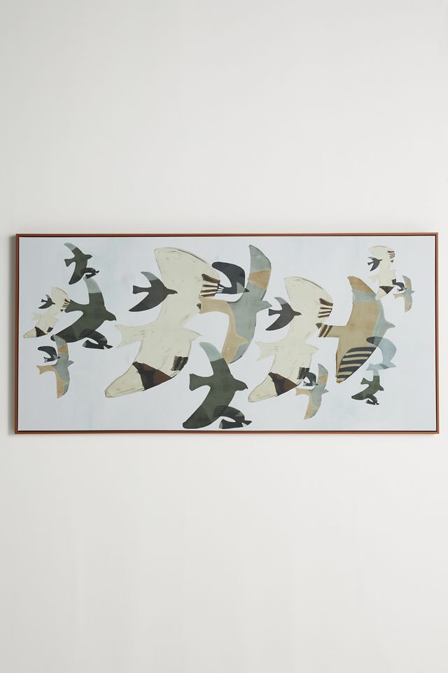 Dawn Flock Bird Wall Art #1