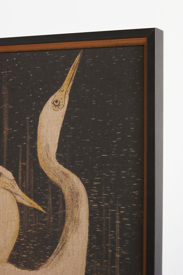 Crane Pair Wall Art #2