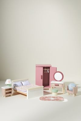 Dollhouse Bedroom Furniture Set