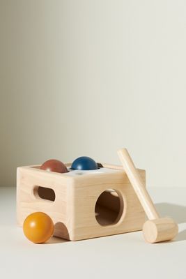 Punch & Drop Wooden Toy