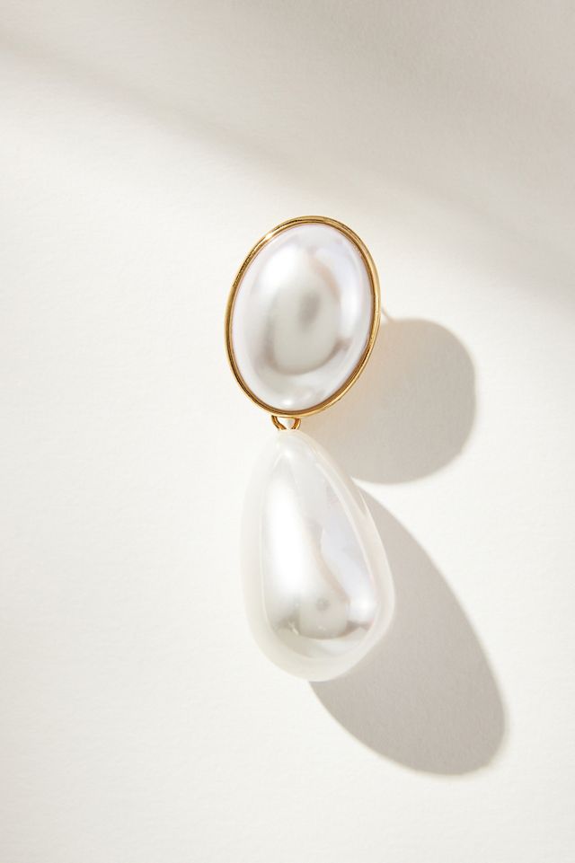 Vintage Pearl Earrings #3