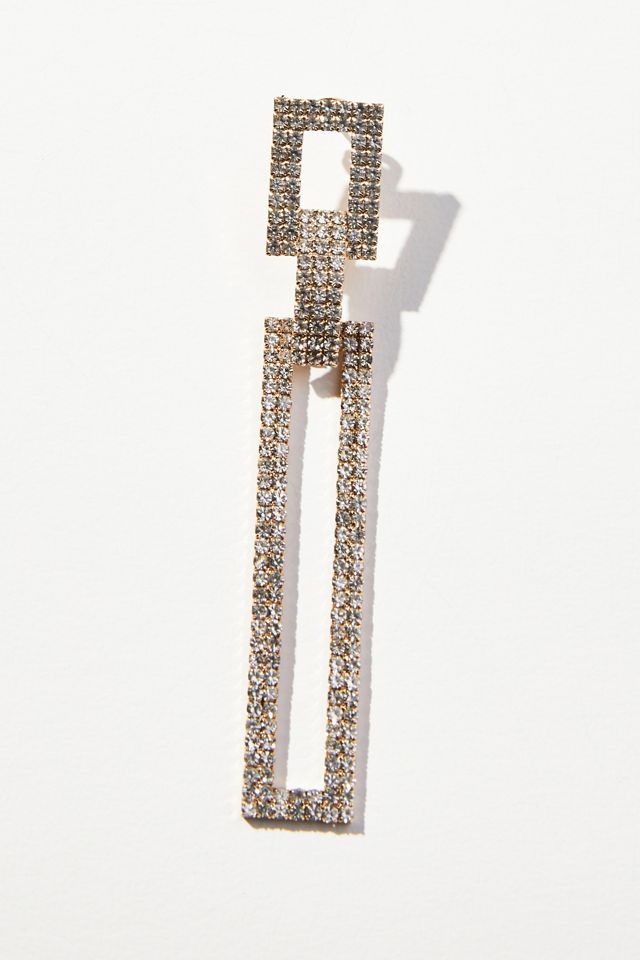 Disco Glitz Crystal Earrings #2