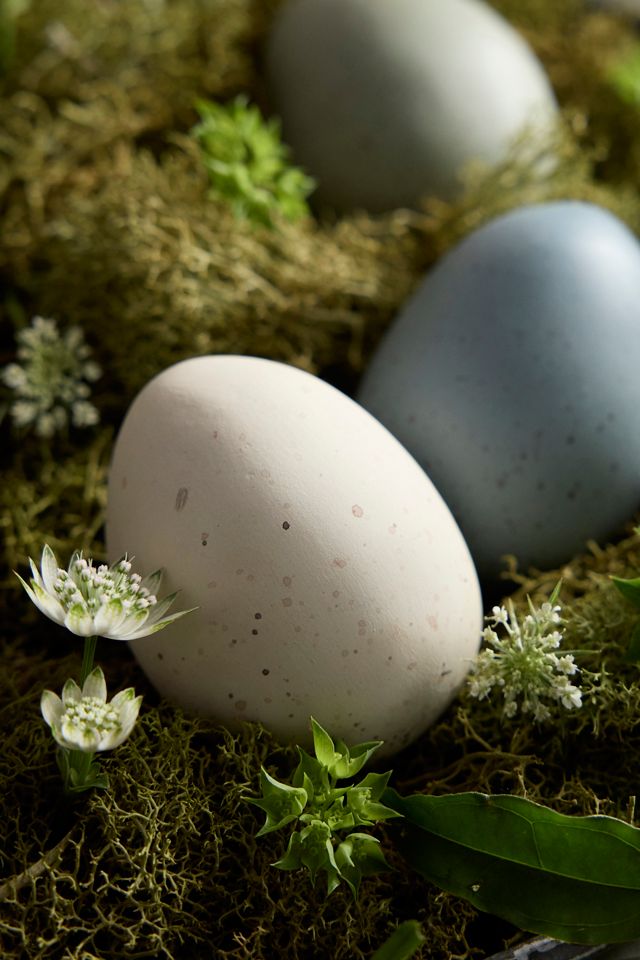 Speckled Decorative Eggs, Set of 4 #1