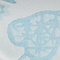 Hanalai Bay Blue Jacquard