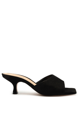 Shop Schutz Dethalia Leather Sandals In Black