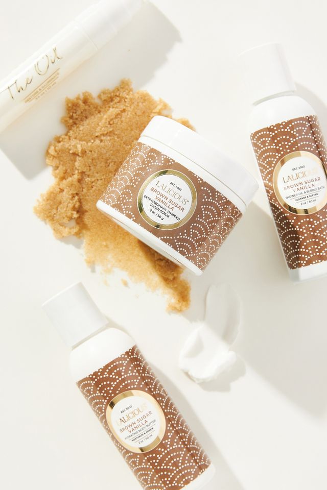 LALICIOUS Brown Sugar Vanilla Travel Set #1