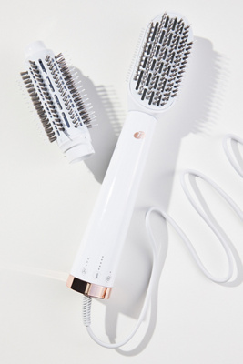 T3 Airebrush Duo Interchangeable Hot Air Blow Dry Brush In White