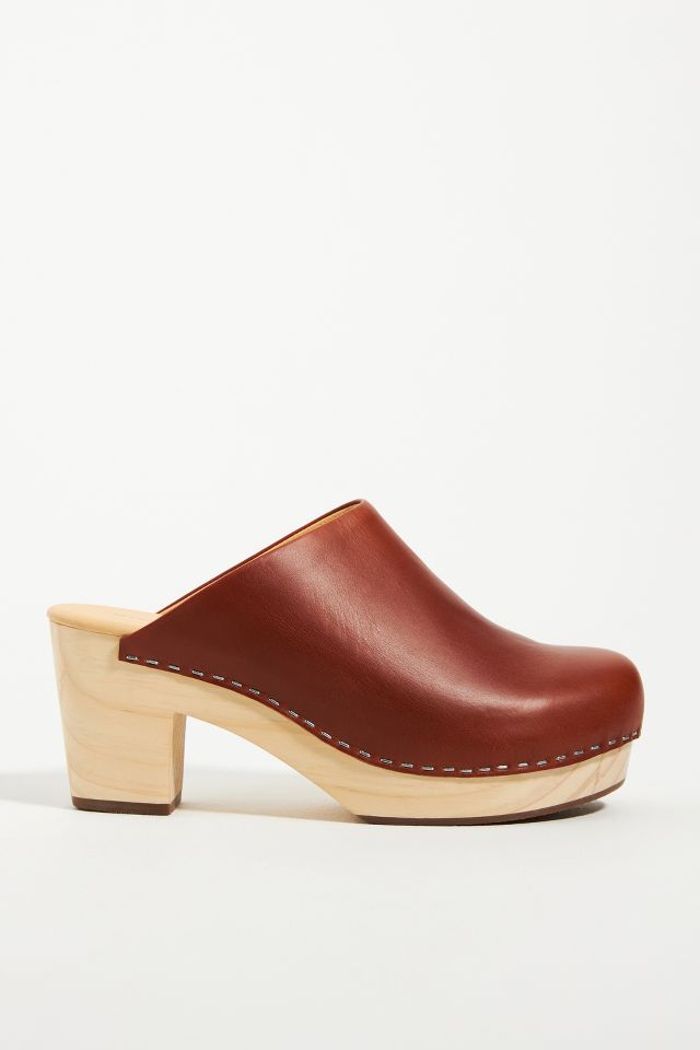 Nisolo All-Day Heeled Clogs | Anthropologie