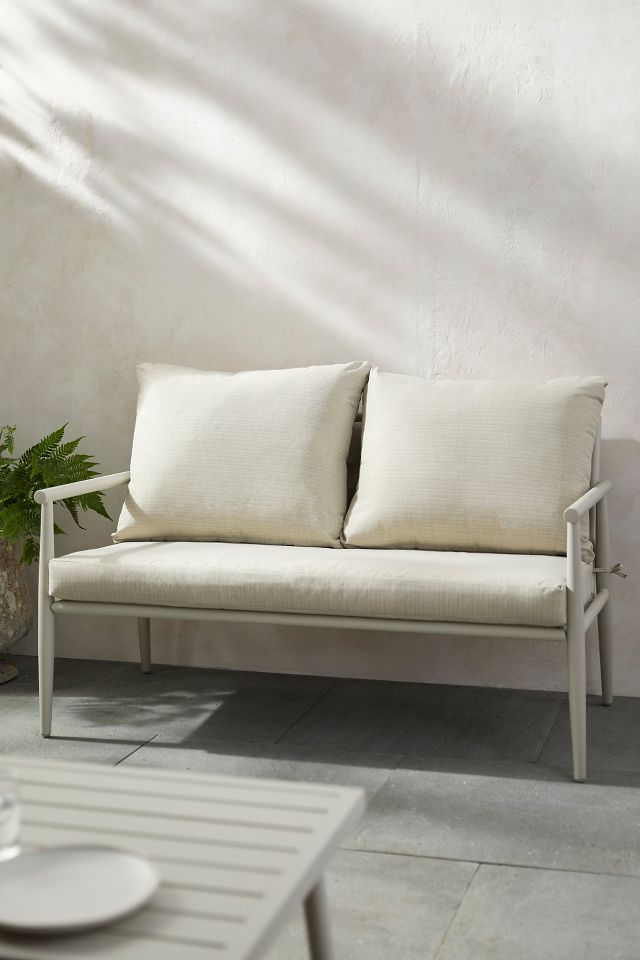 Two seater outdoor online sofa