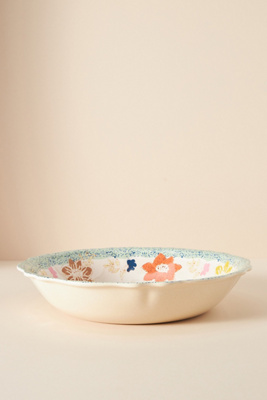 HYKE UPware 10 Inch Melamine Serving Bowl Large Bowl Mixing Bowl BPA Free Food Bowl For Charcuterie Food Fruit And Salad Sea Turtle