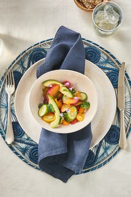 Dakota Melamine Bowls, Set of 4