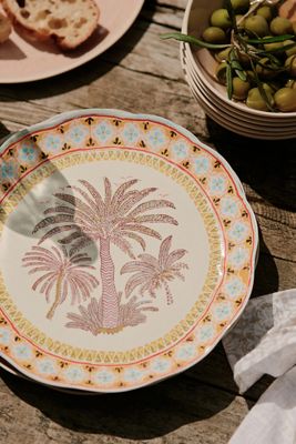 Vittoria Melamine Dinner Plates, Set of 4