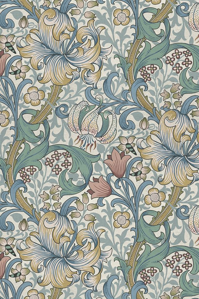 House of Hackney Golden Lily Wallpaper #1