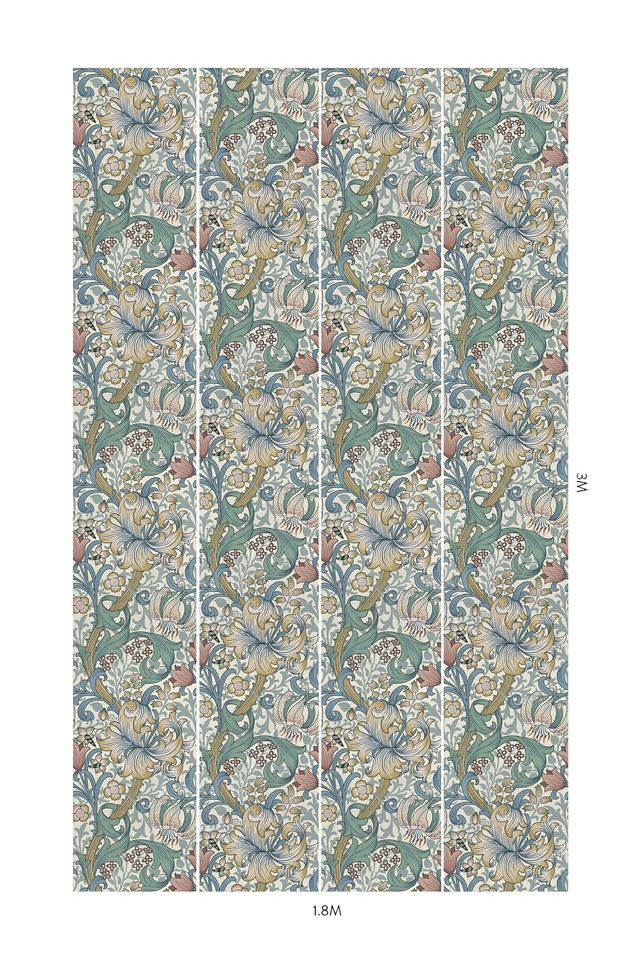 House of Hackney Golden Lily Wallpaper #2