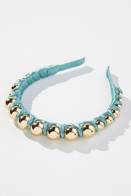 New?Anthropologie-Silky Bauble Headband By Anthropologie + Silky Bauble Headband main image 4