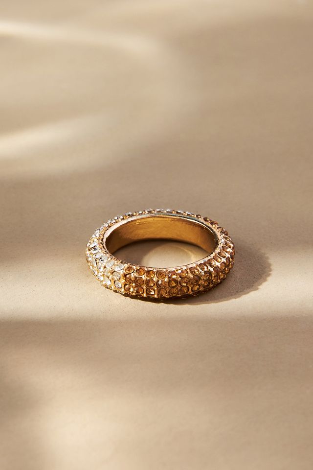 Split Pavé Ring #1