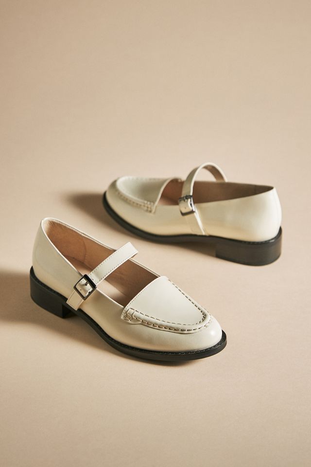 Intentionally Blank Mary Jane Flats #1