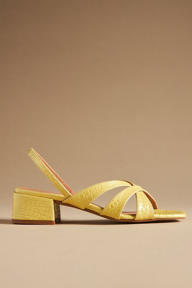 Intentionally Blank Slingback Heels