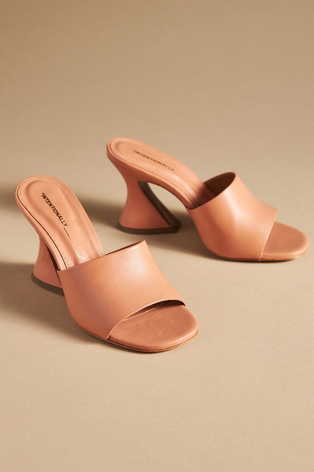 Intentionally Blank Mule Heels #1