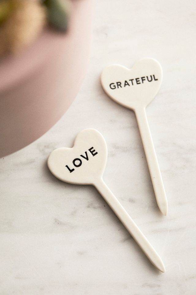 Sweetheart Plant Stakes, Set of 2 #1