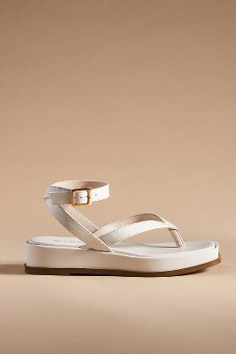 By Anthropologie Strappy Flat Sandals