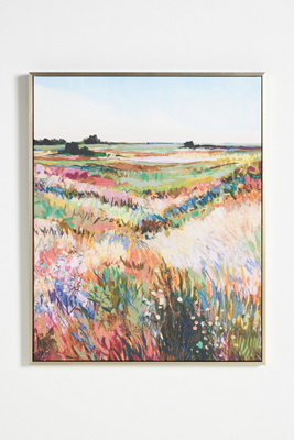 Anthropologie Colordash Field Wall Art In Assorted