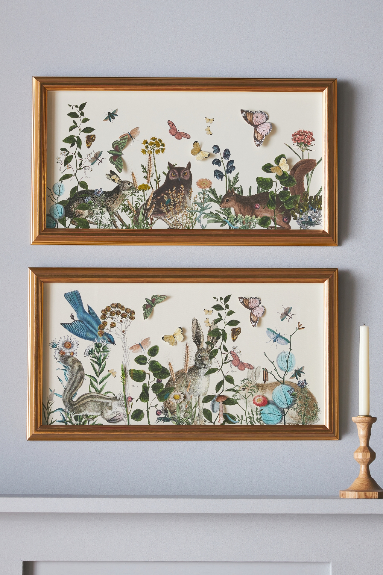 Hidden the Garden Diptych Wall Art