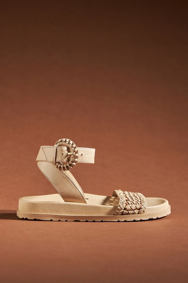 By Anthropologie Strappy Thong Sandals