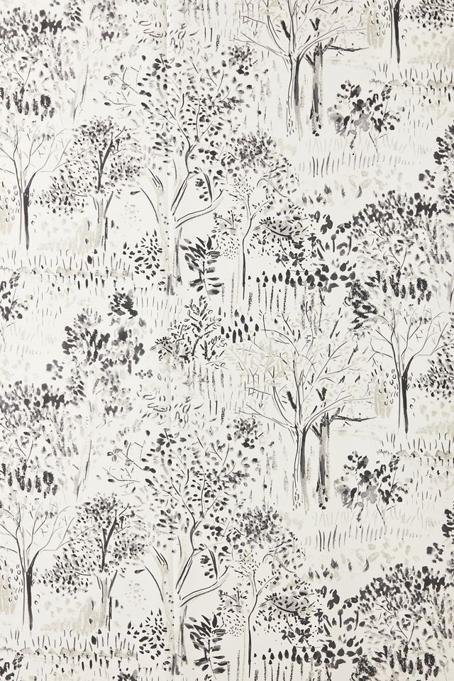 Walden Black Forest Floral Wallpaper #2