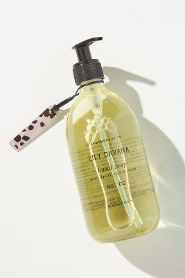 Anthropologie Apothecary 18 Liquid Soap In Pink