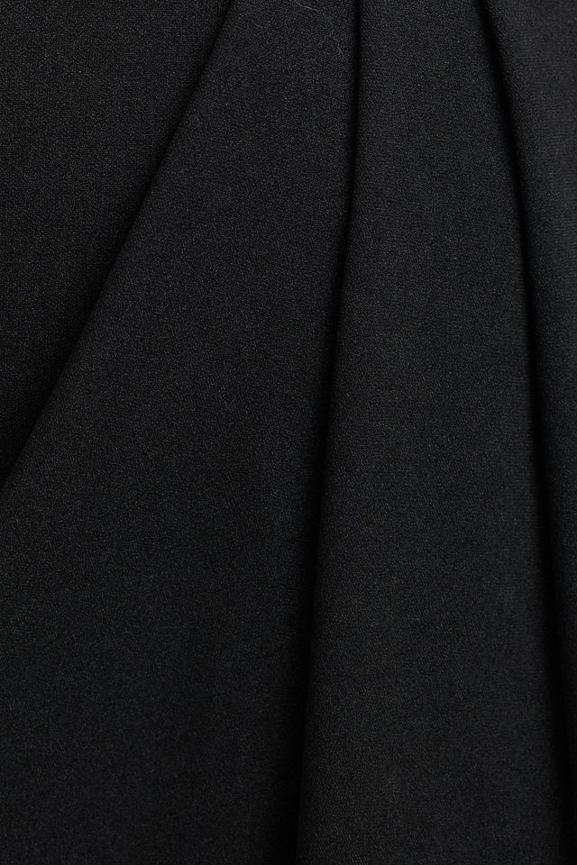 BHLDN Lyra V-Neck Faux-Wrap Stretch Crepe Midi Dress #7