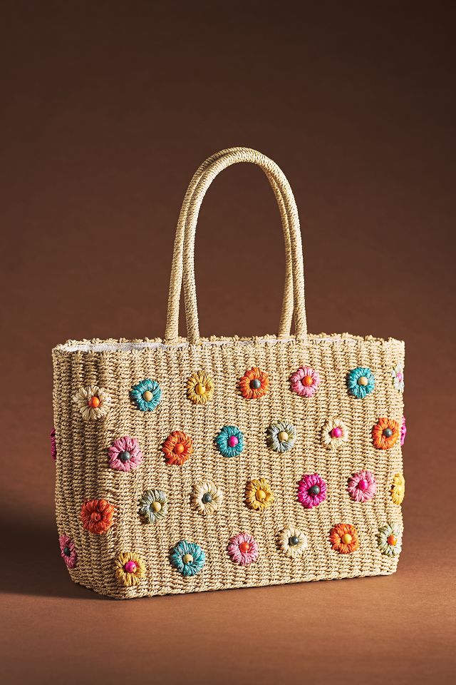 Anthropologie on sale straw bag