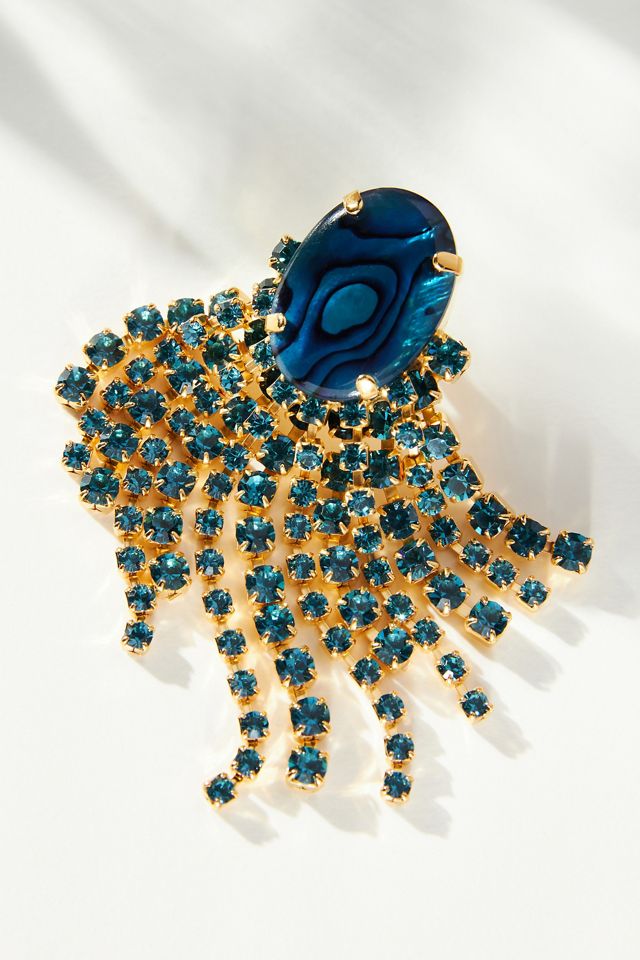 Elizabeth Cole 24k Gold Cecilia Earrings #1
