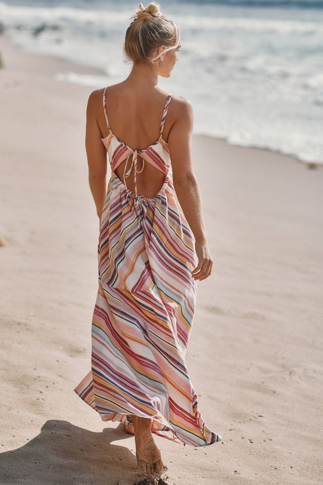By Anthropologie Stripe Maxi Dress #2